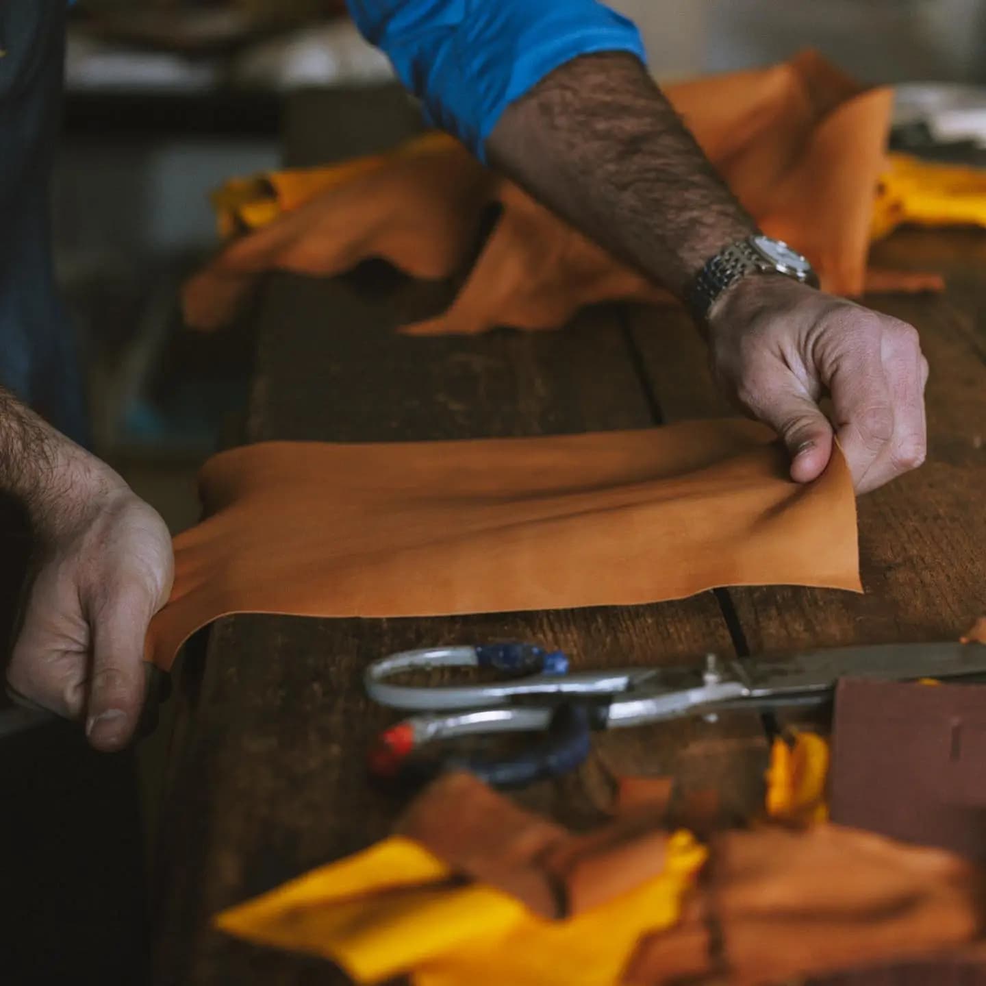 Naha ettevalmistus käsitsi